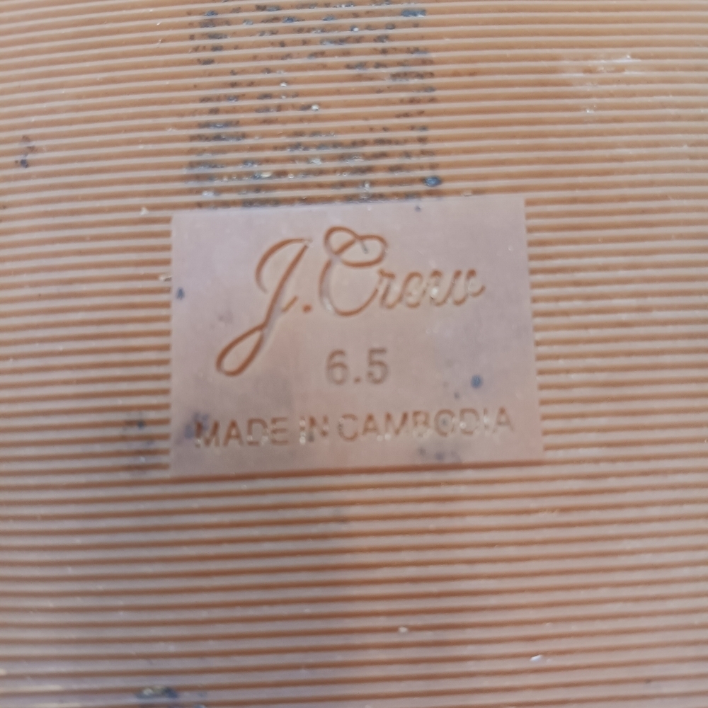 J. Crew Factory Tan Buckle Sandals - Picture 6 of 10